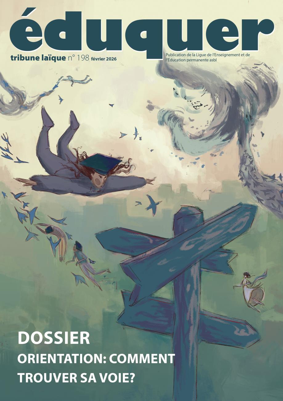 Personne volant dans le ciel